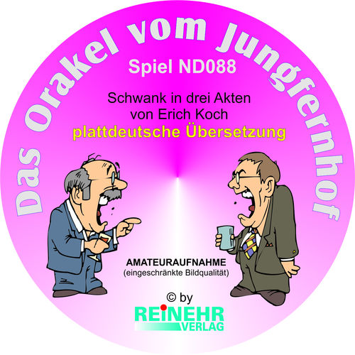 DVD Das Orakel vom Jungfernhof (plattdeutsch)